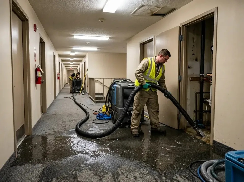 multi-unit-apartment-hallway-f-005 — frequently asked questions, Emergency Burst Pipe Water Extraction & Removal in Northgat…
